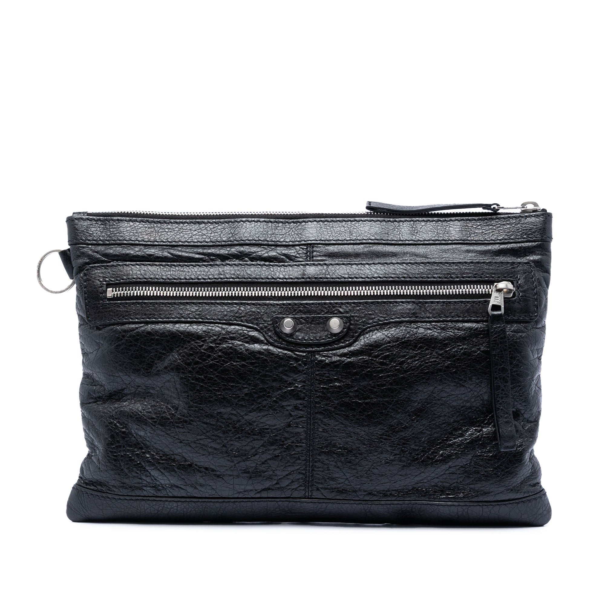 Leather handbag
