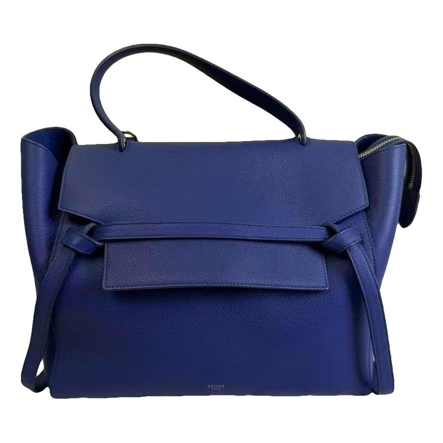 Belt leather handbag