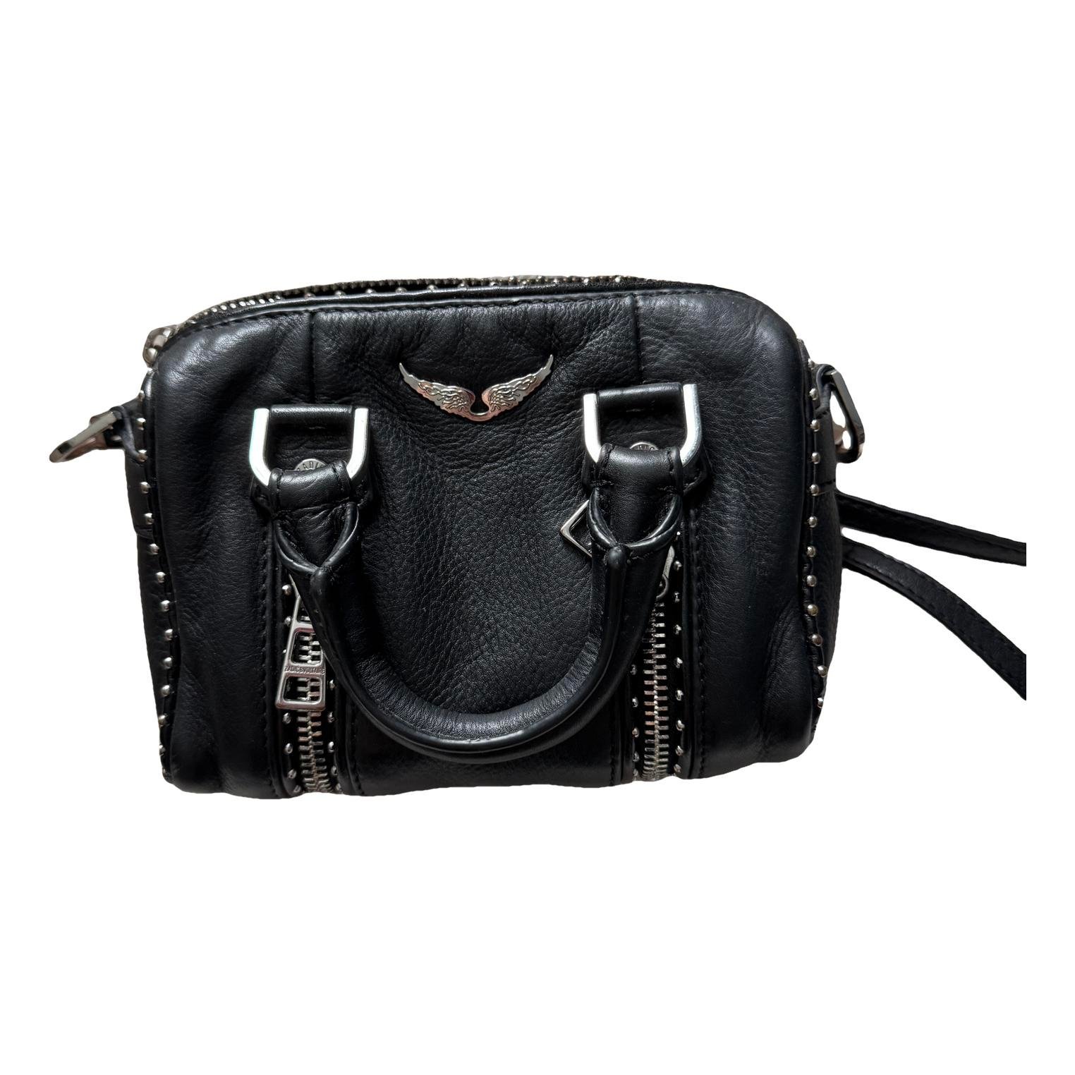 Leather crossbody bag