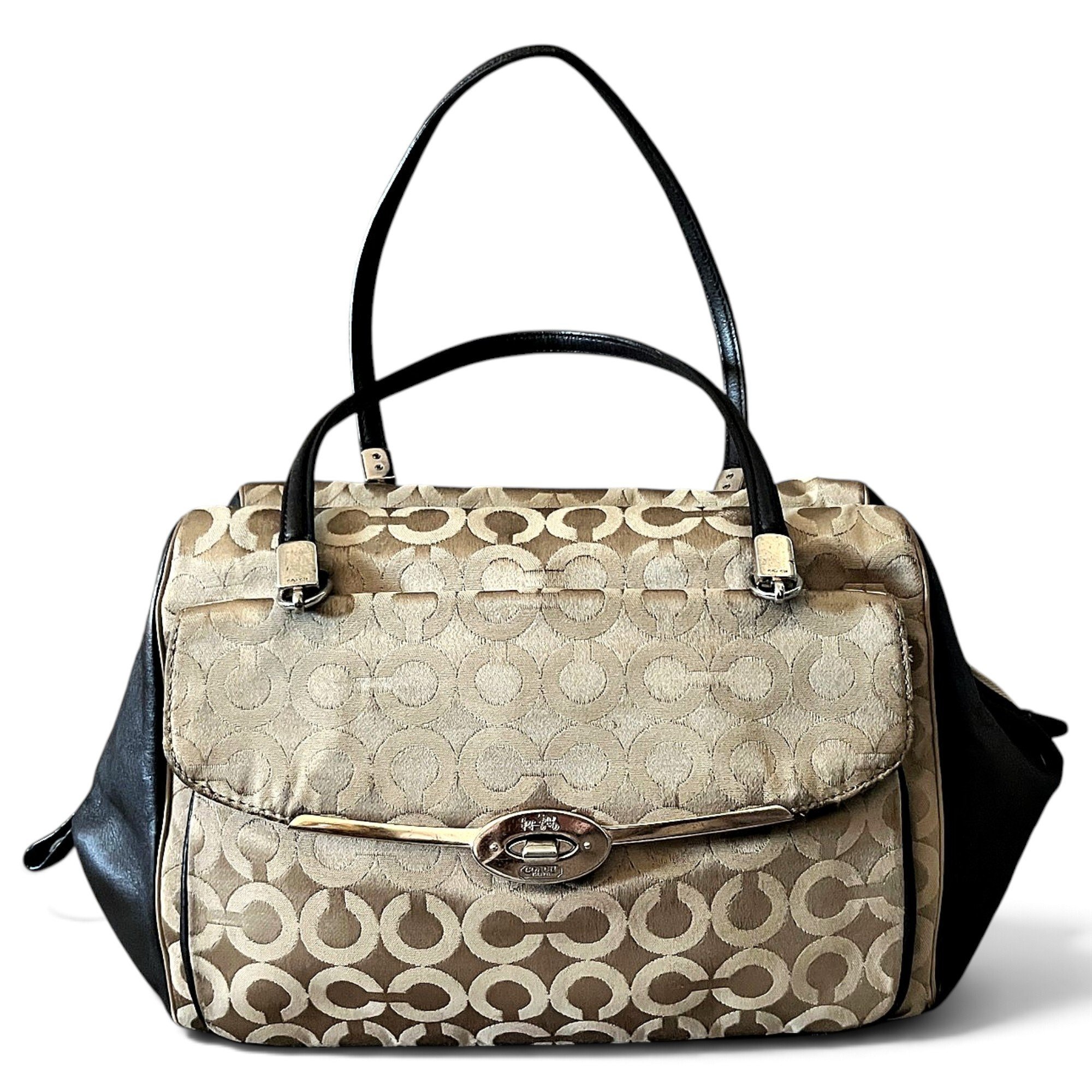 Leather handbag