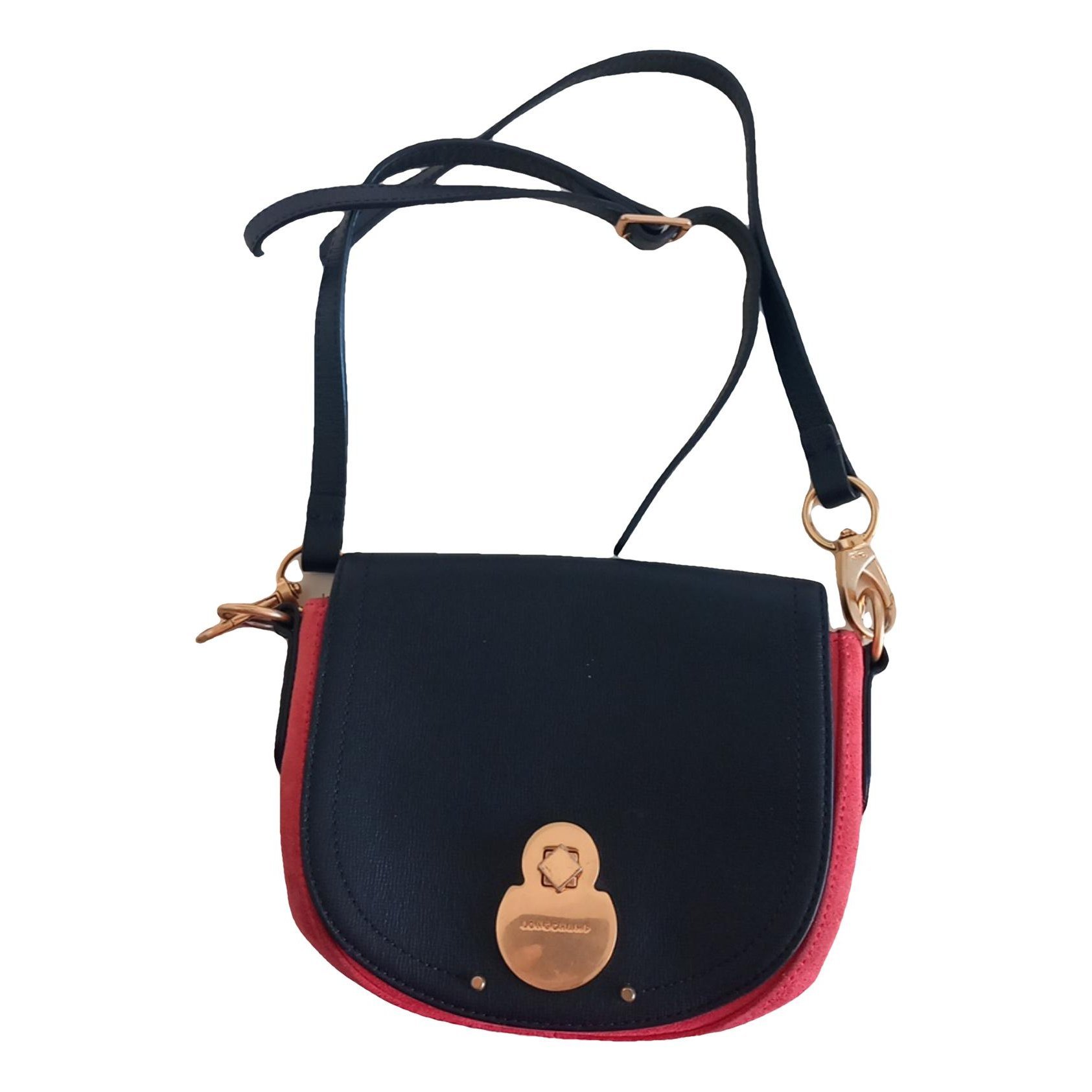 Balzane patent leather crossbody bag