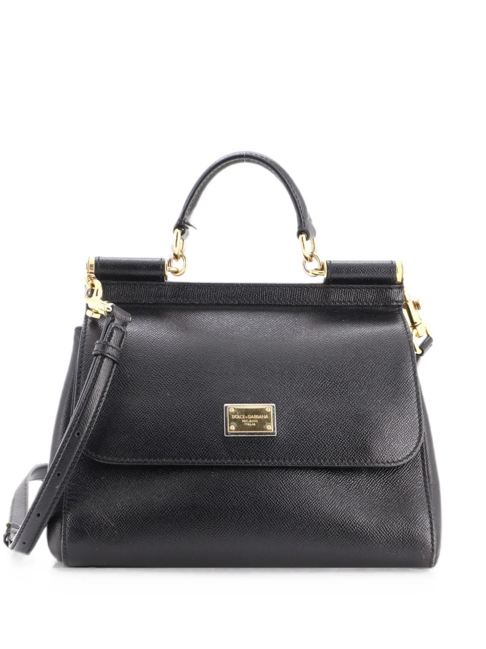 Miss Sicily Leather Large shoulder bag