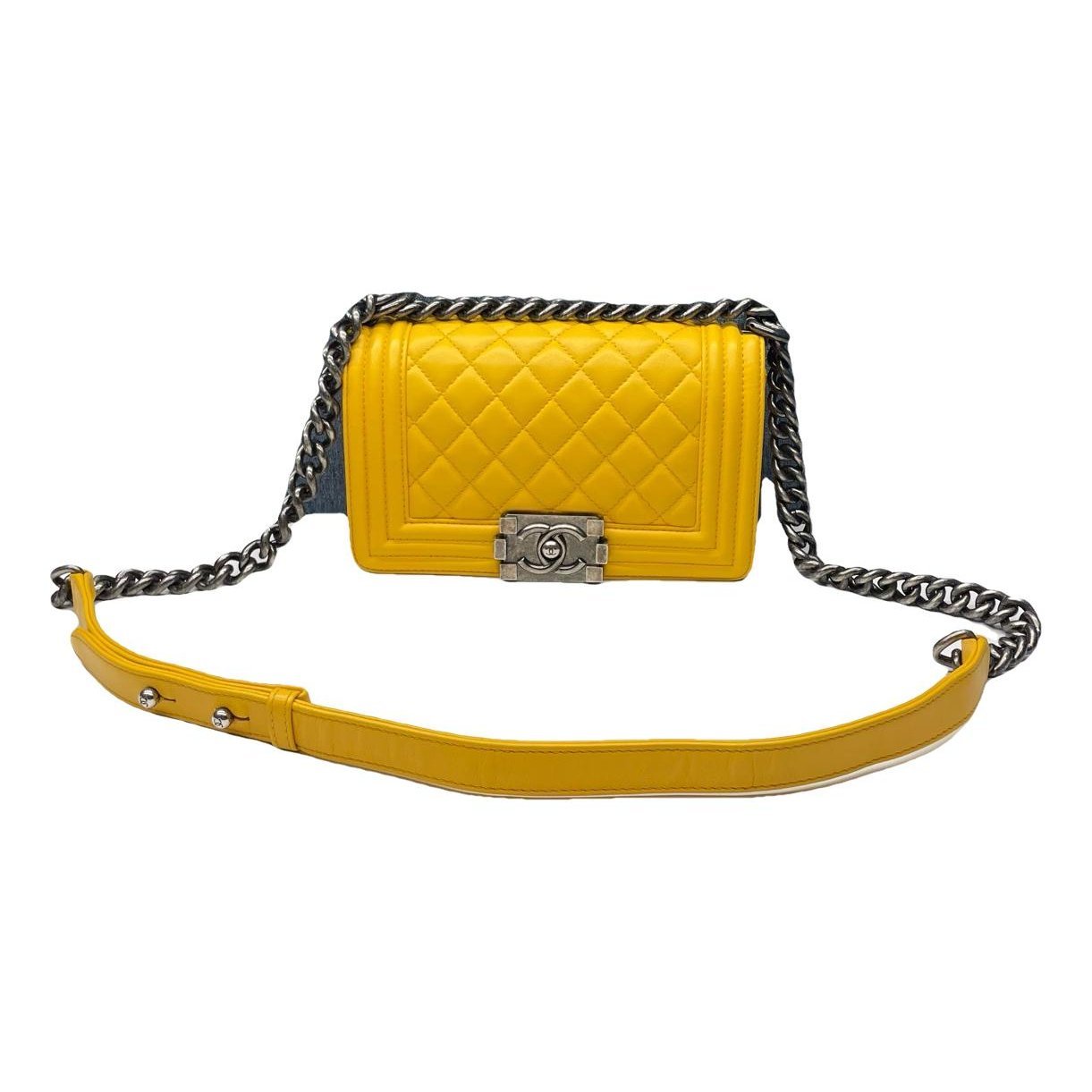 Boy leather crossbody bag