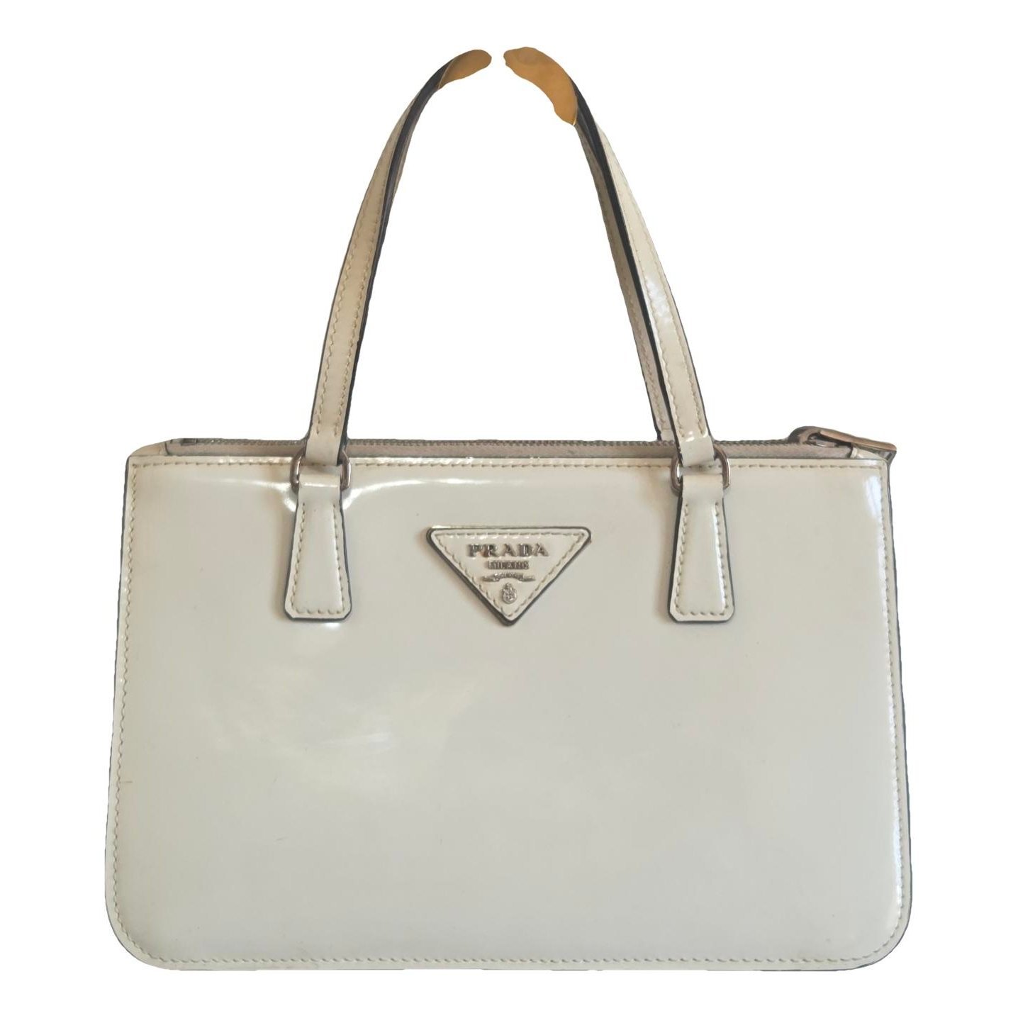 Galleria patent leather handbag