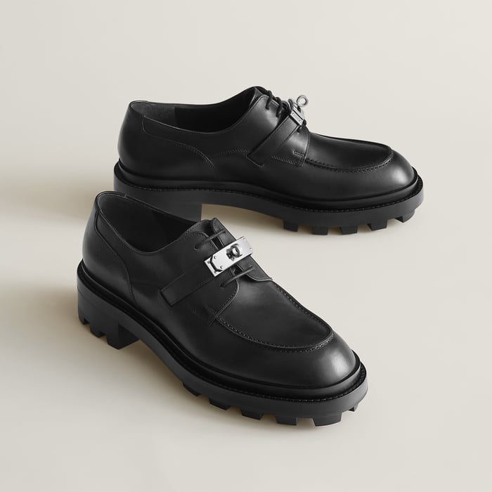 Noir First Derby Shoe