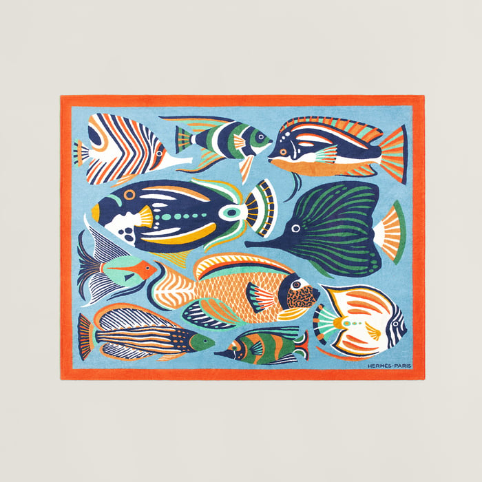 Orange Traffic Jam Beach Towel