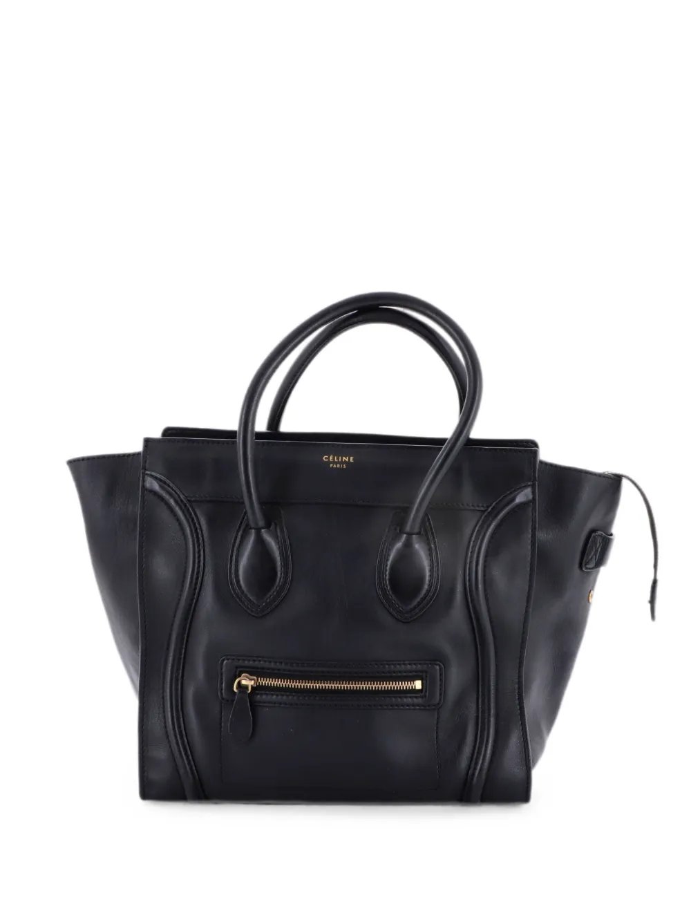 Luggage Bag Smooth Leather Mini tote bag