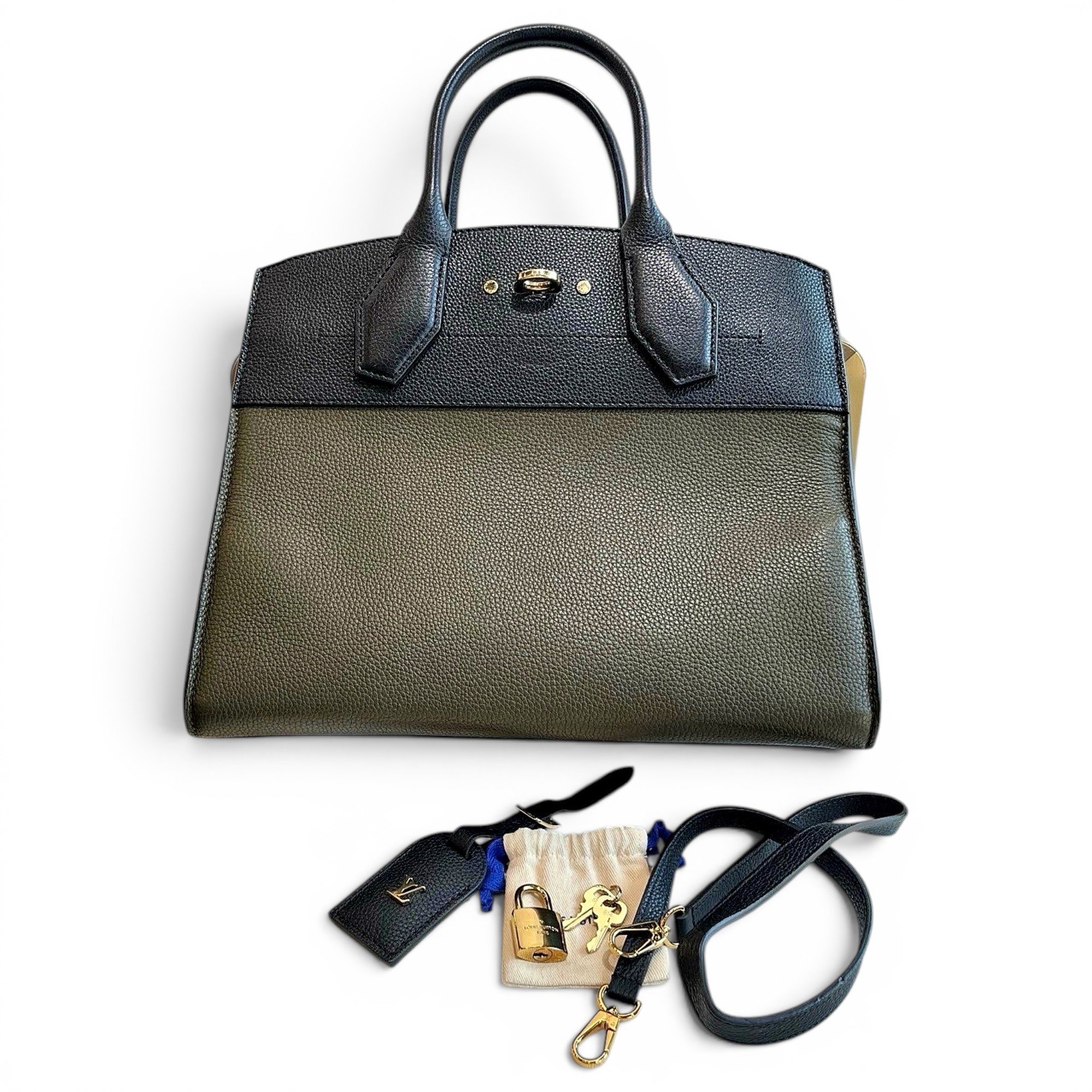 City Steamer leather handbag