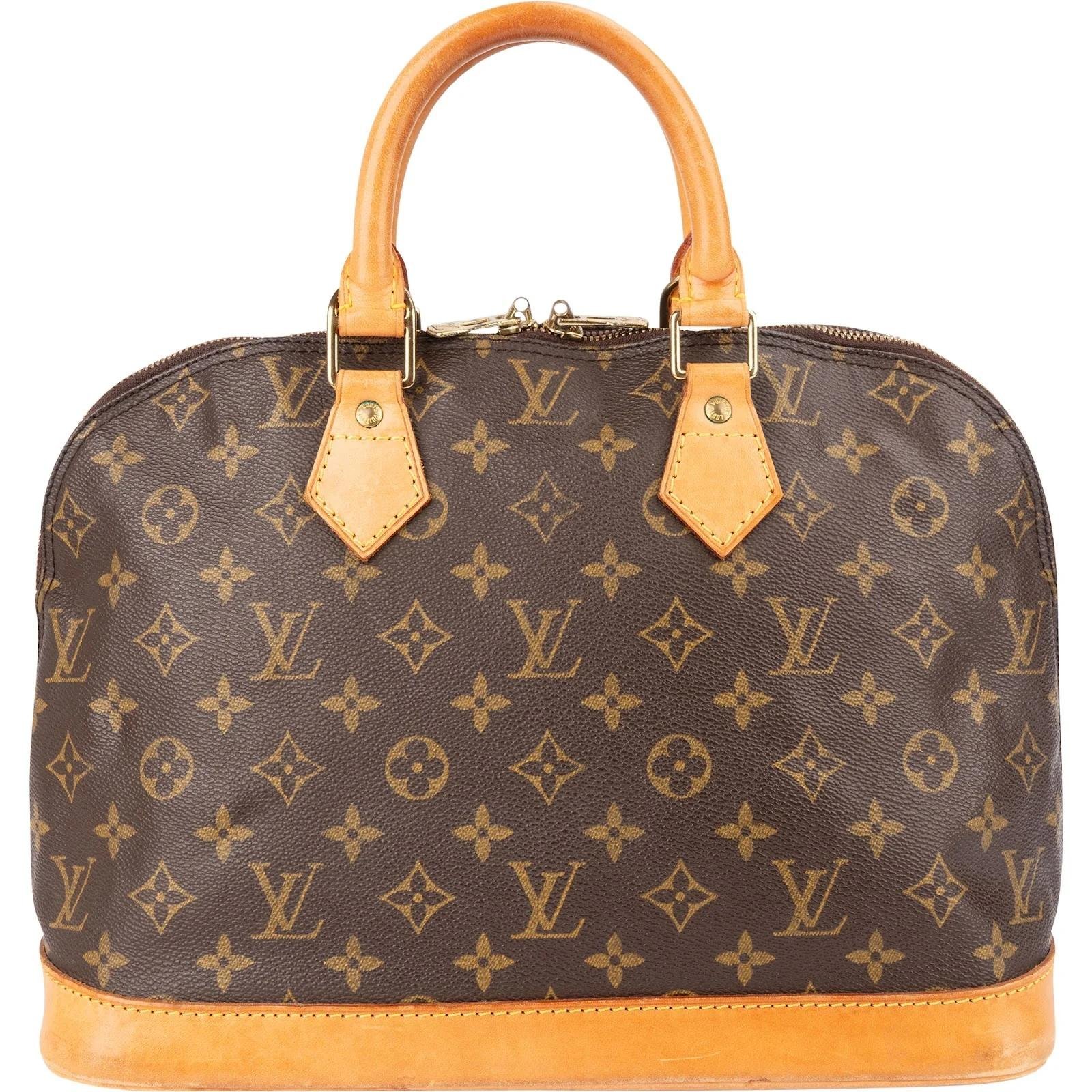 Alma leather handbag