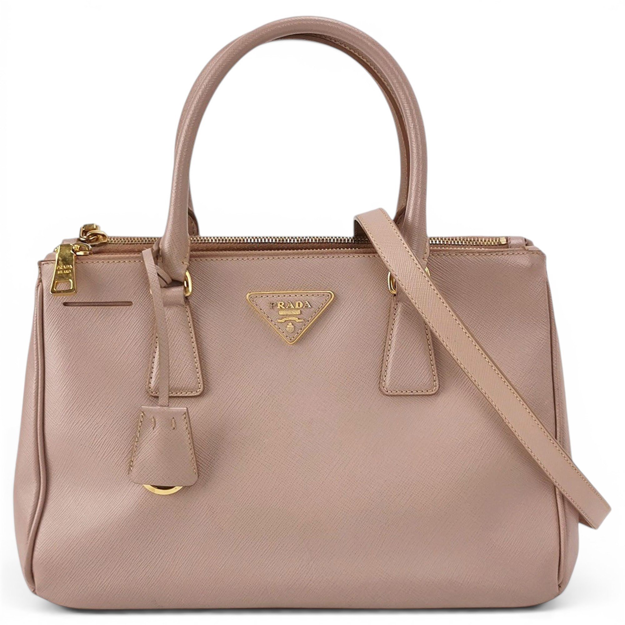 Galleria leather handbag
