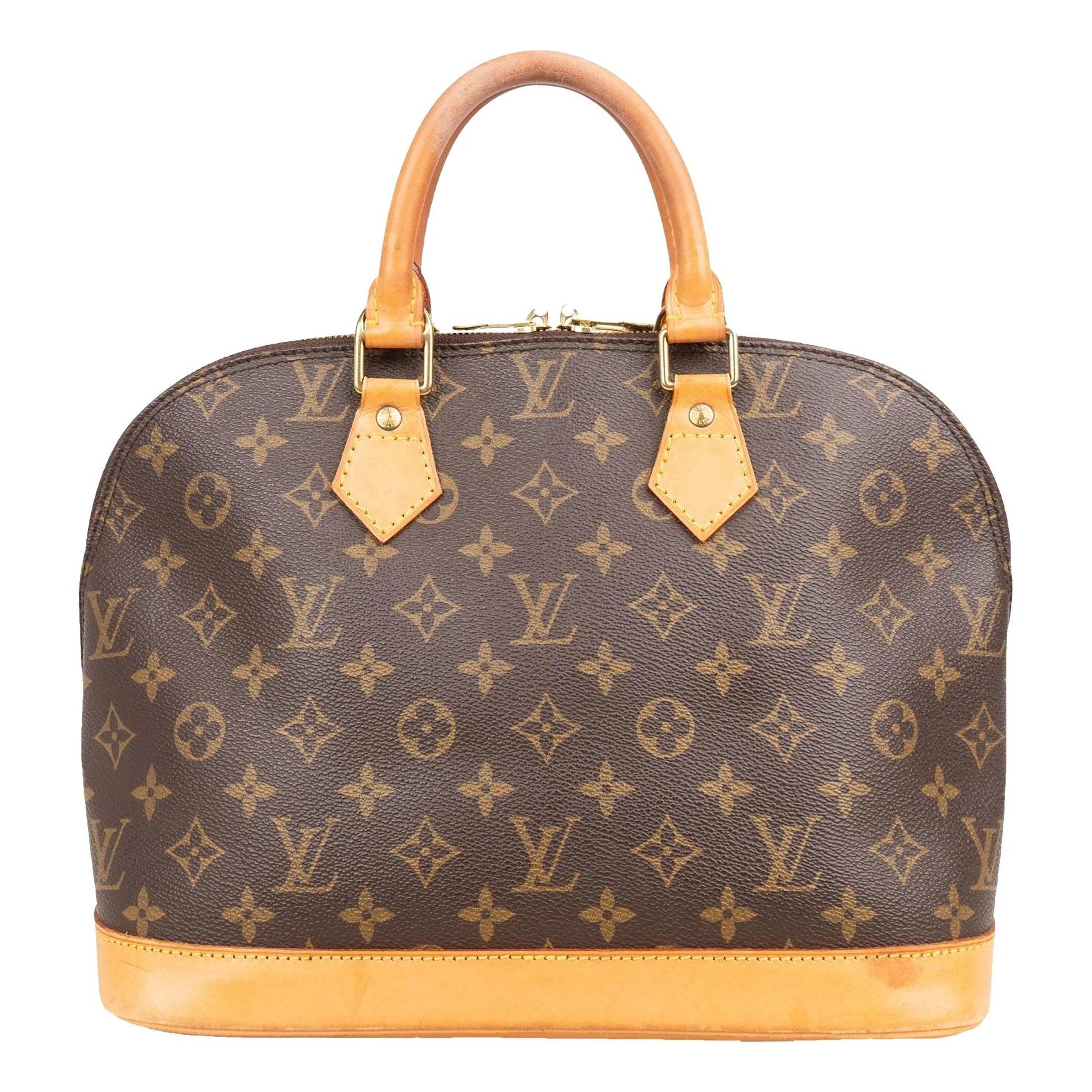 Alma leather handbag