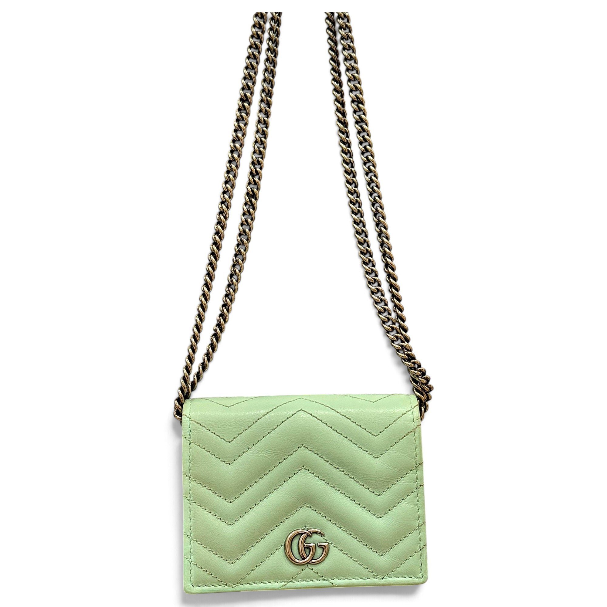 Marmont leather clutch bag
