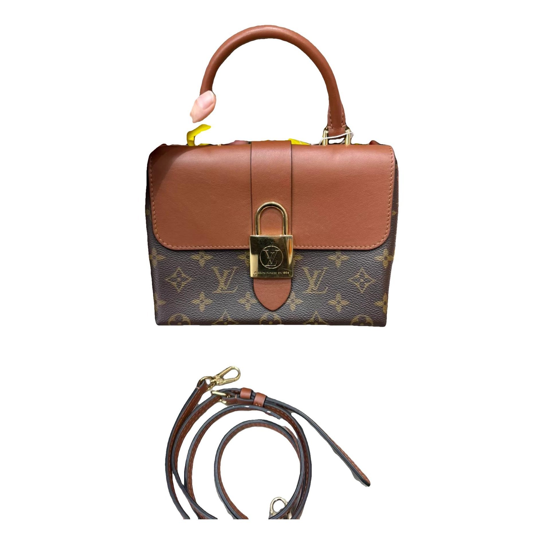 Locky BB leather handbag