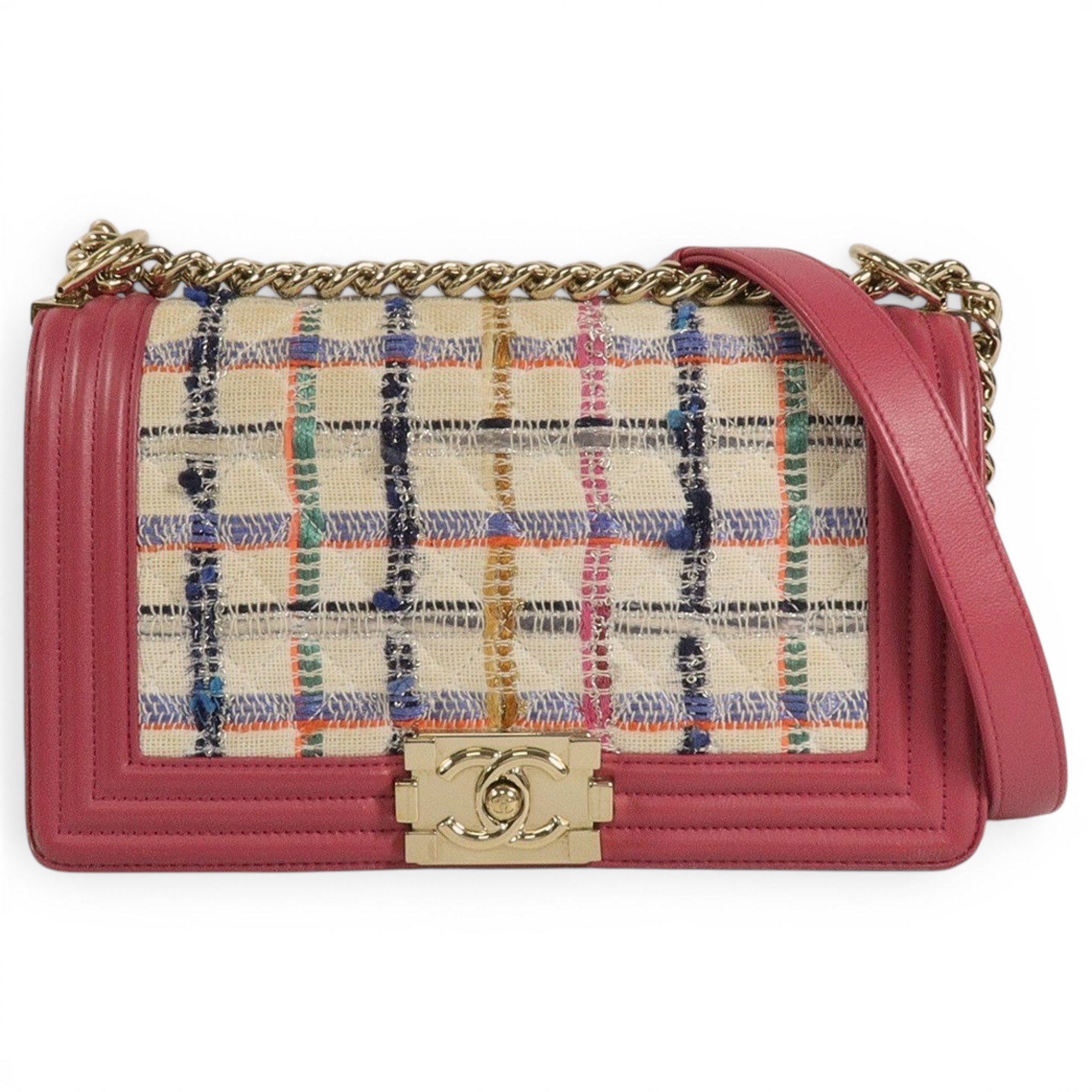 Boy tweed crossbody bag