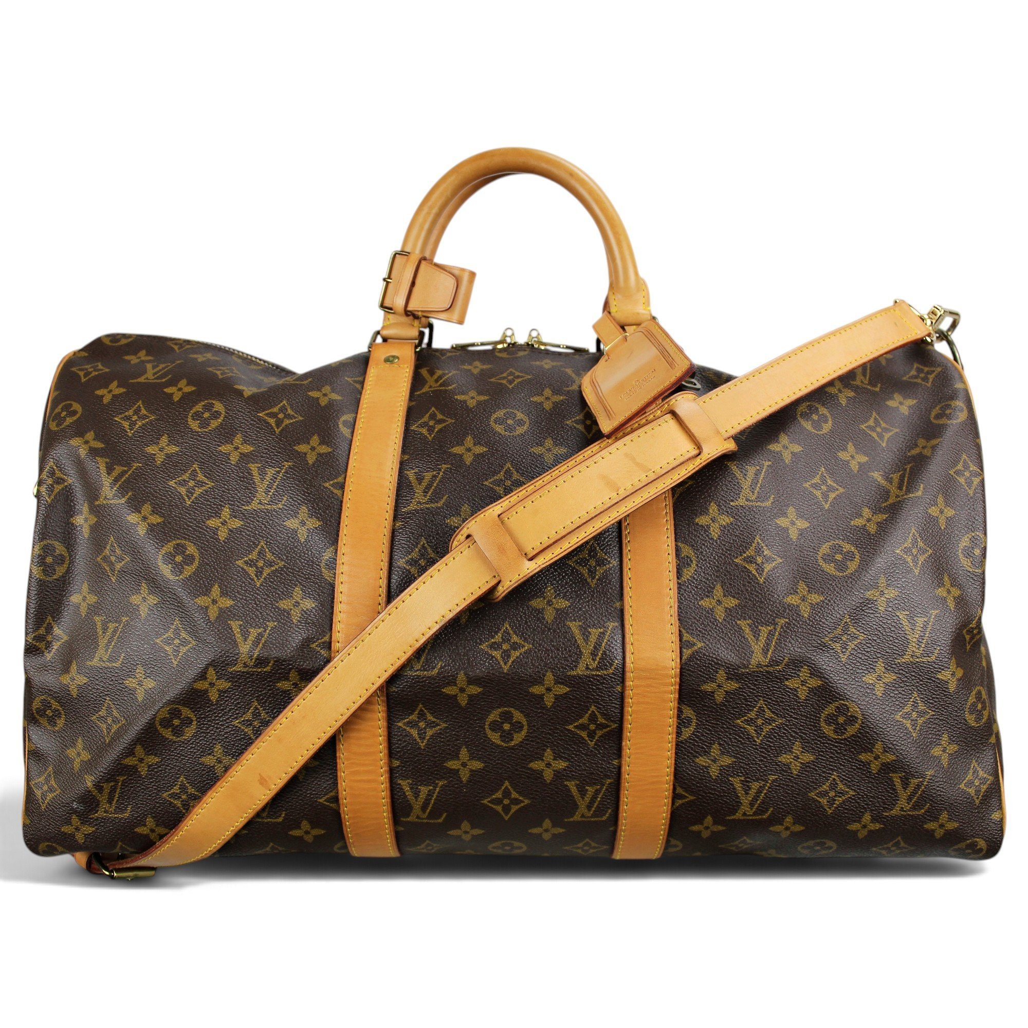 Keepall leather 48h bag
