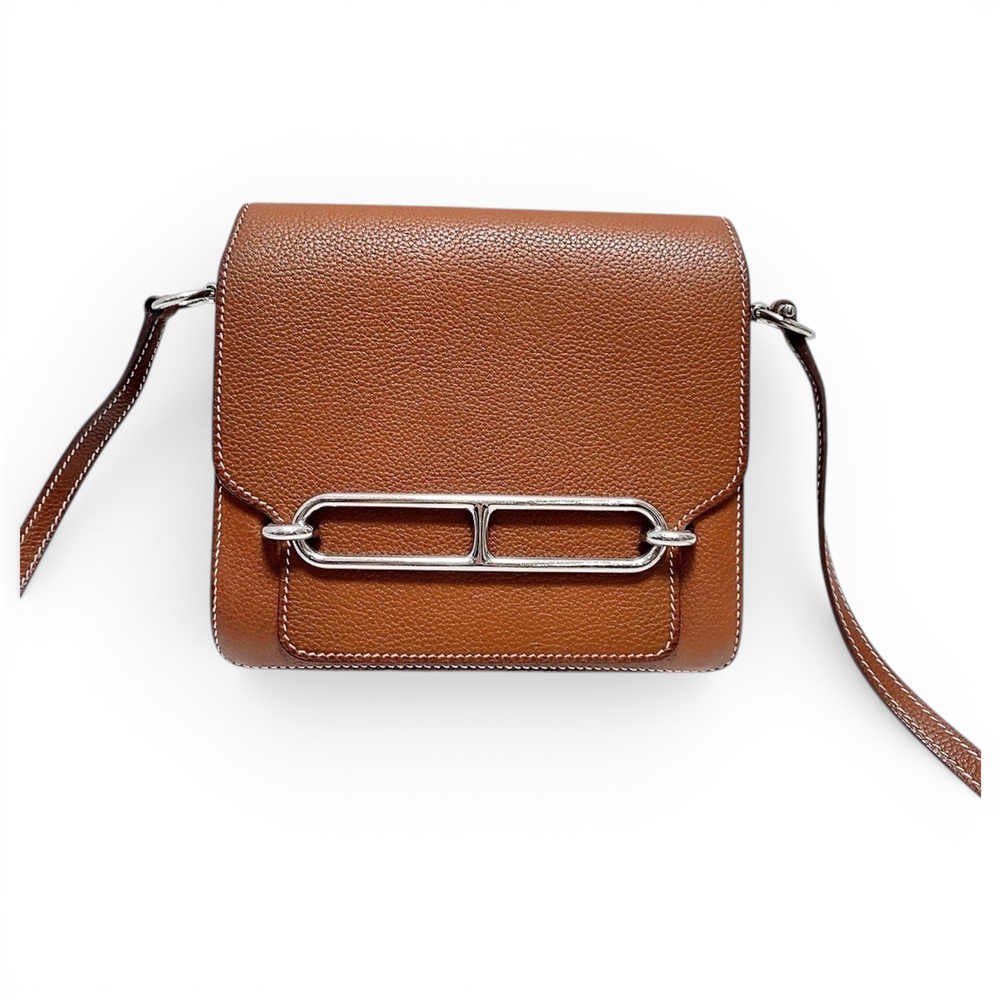 Roulis leather handbag