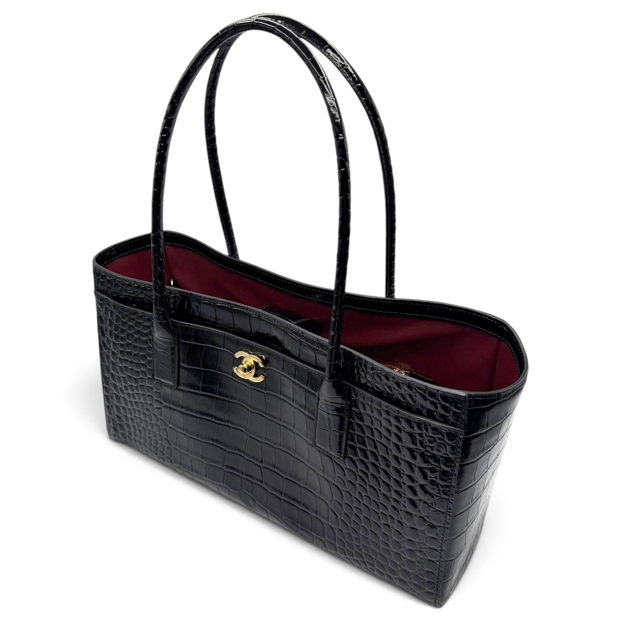Leather handbag