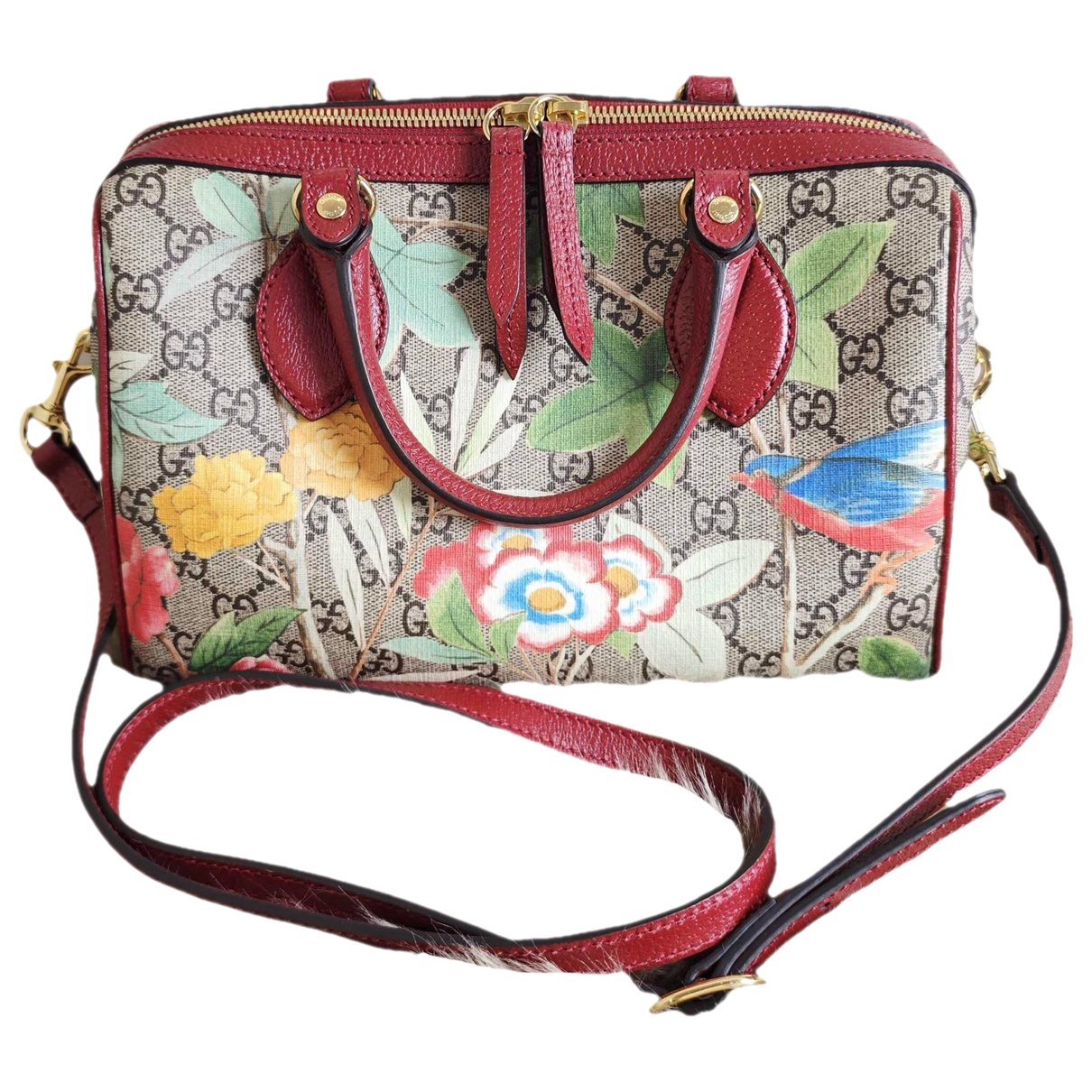 Leather handbag