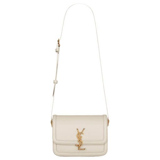 Solférino leather handbag