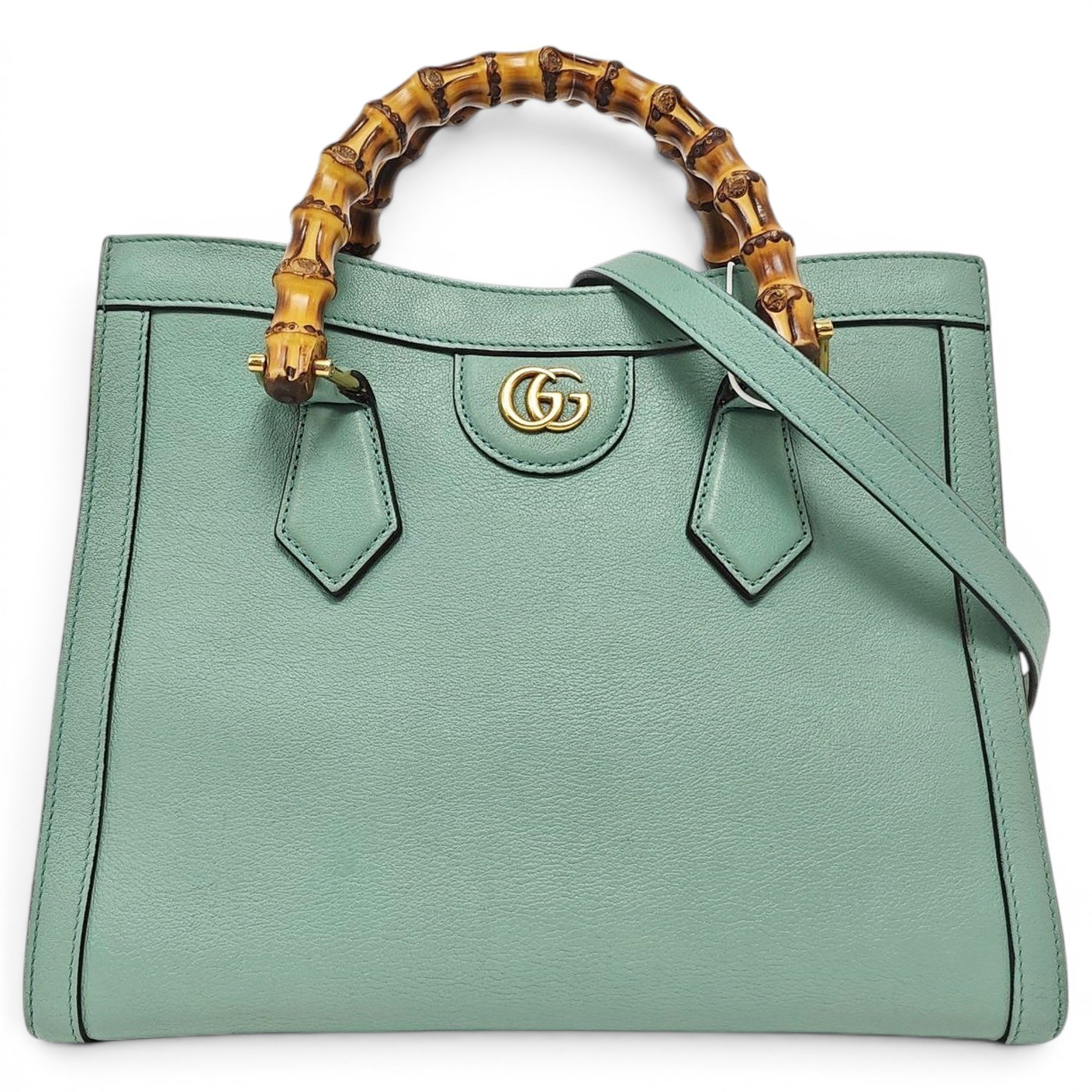 Diana Bamboo leather tote