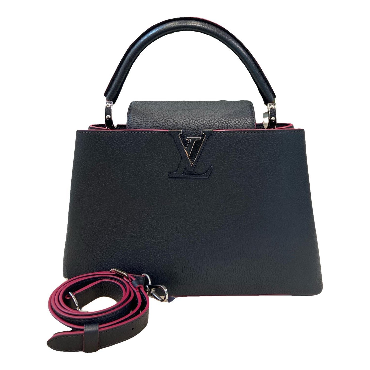 Capucines leather handbag