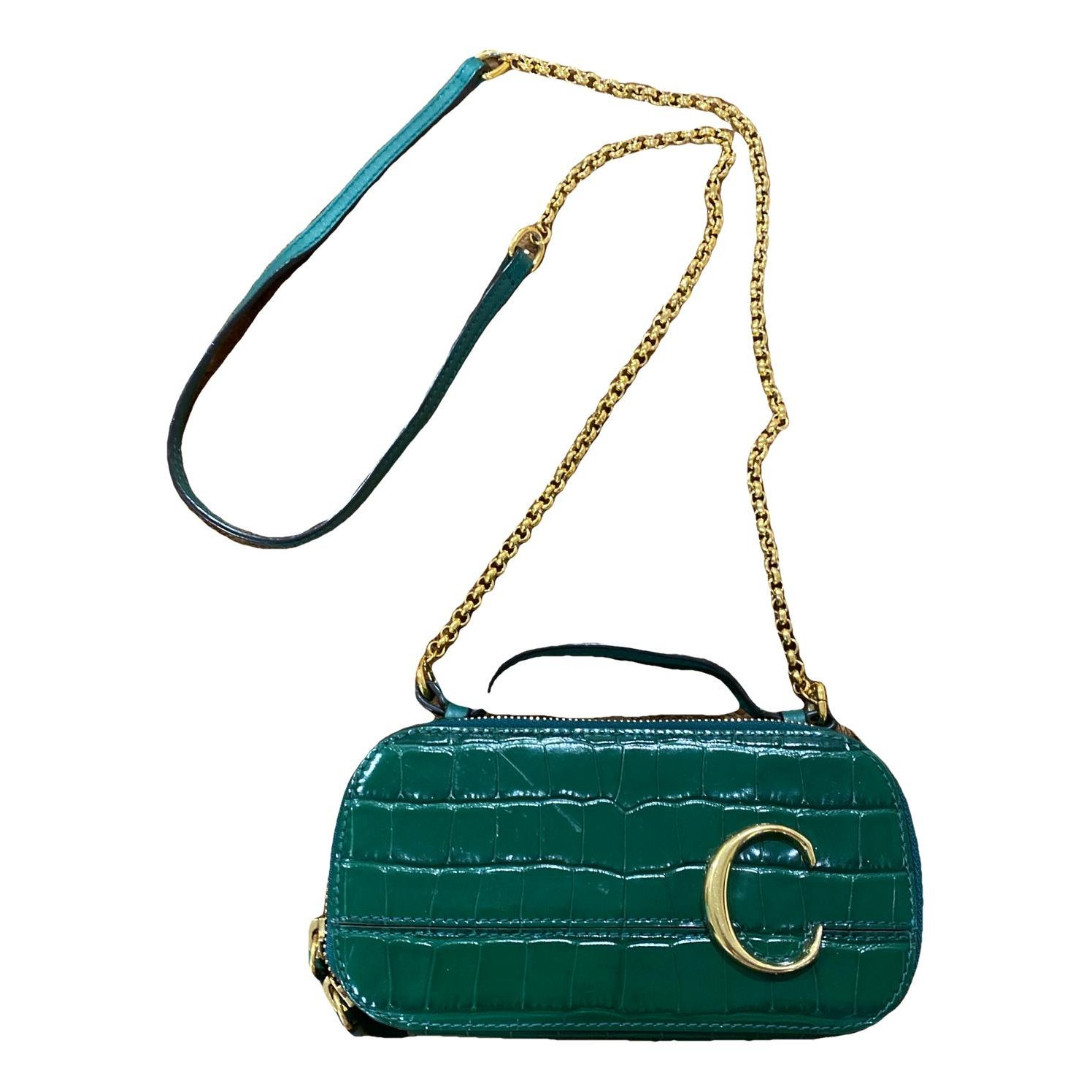 Leather crossbody bag