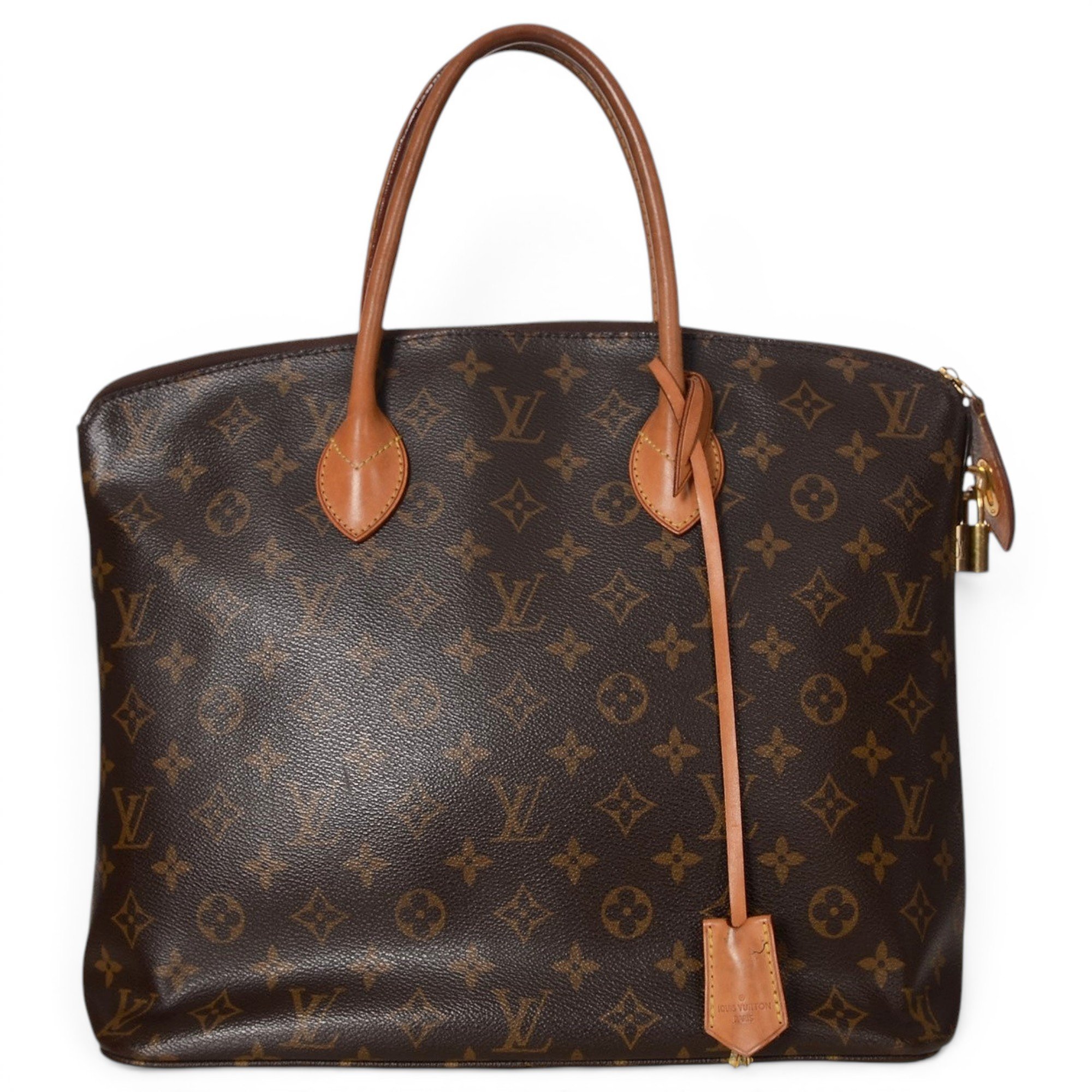 Leather tote