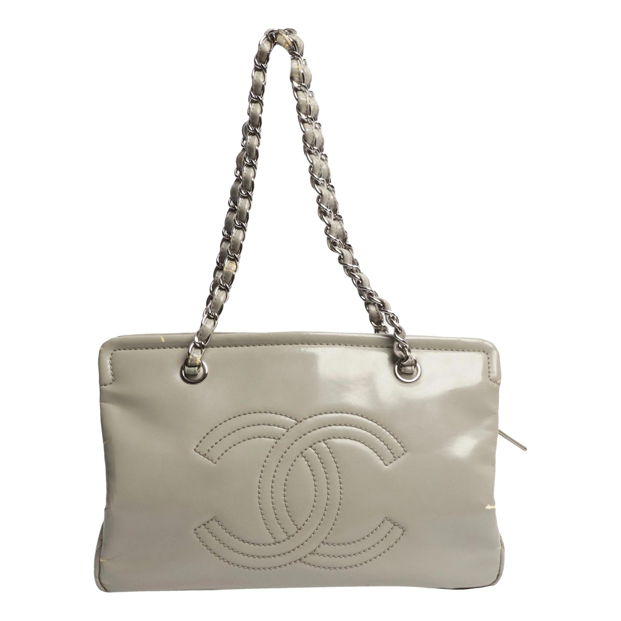 Leather tote
