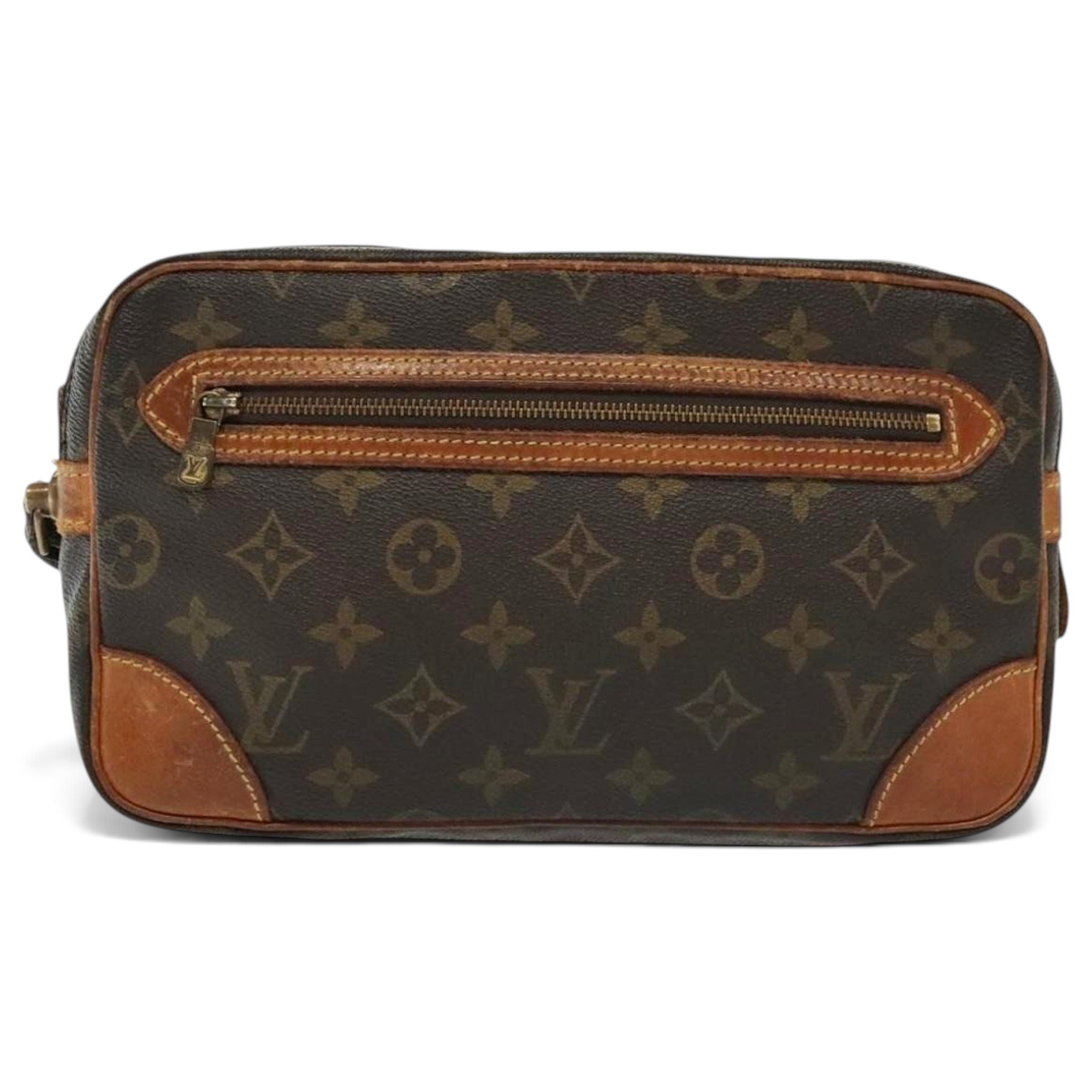 Marly Dragonne leather clutch bag