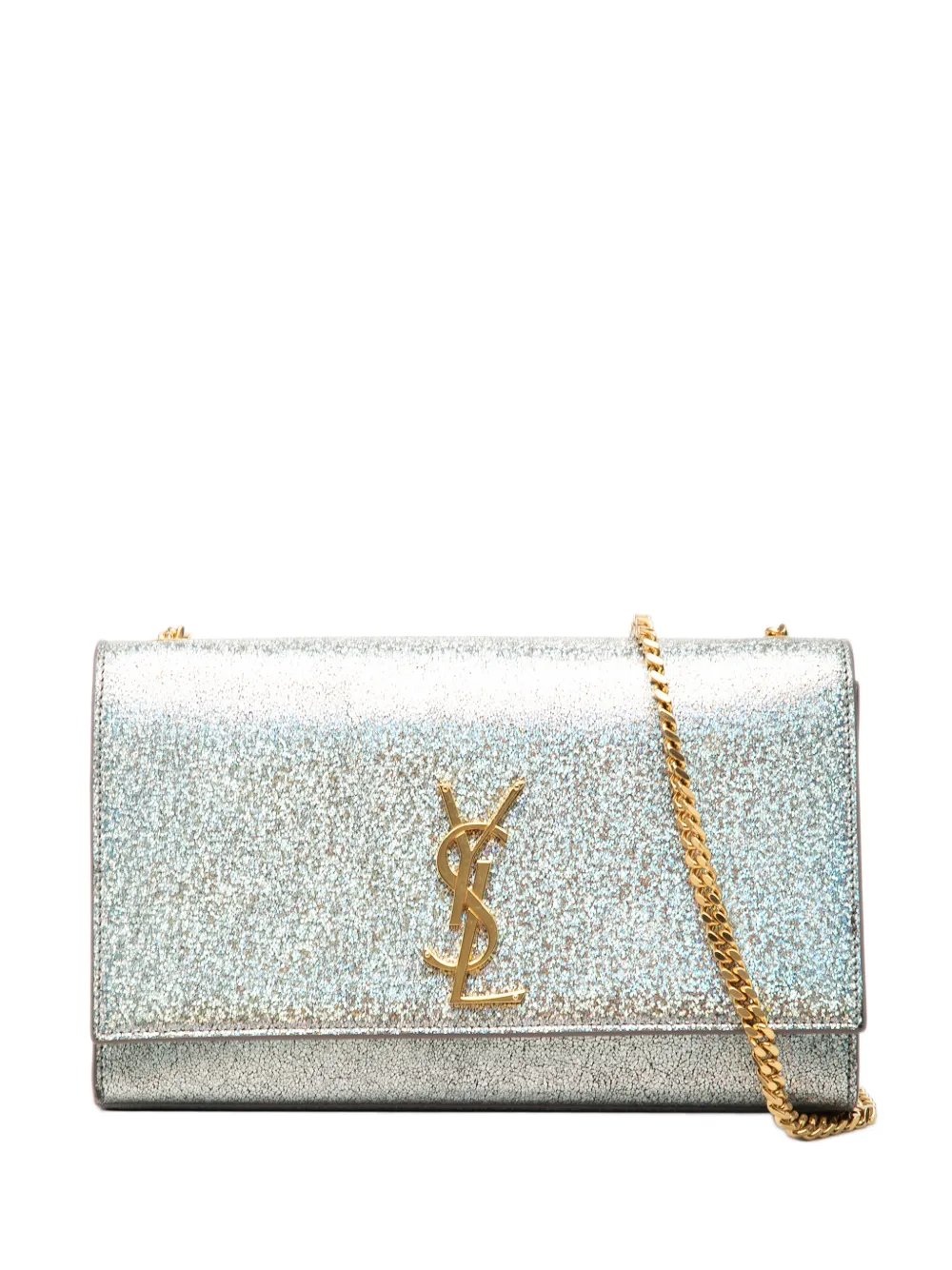 2016 Medium Metallic Calfskin Classic Monogram Kate crossbody bag