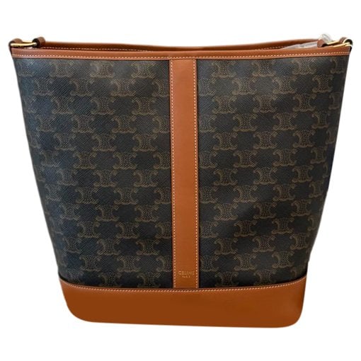 SAC SEAU leather handbag