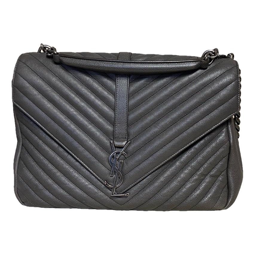 Collége monogramme leather handbag