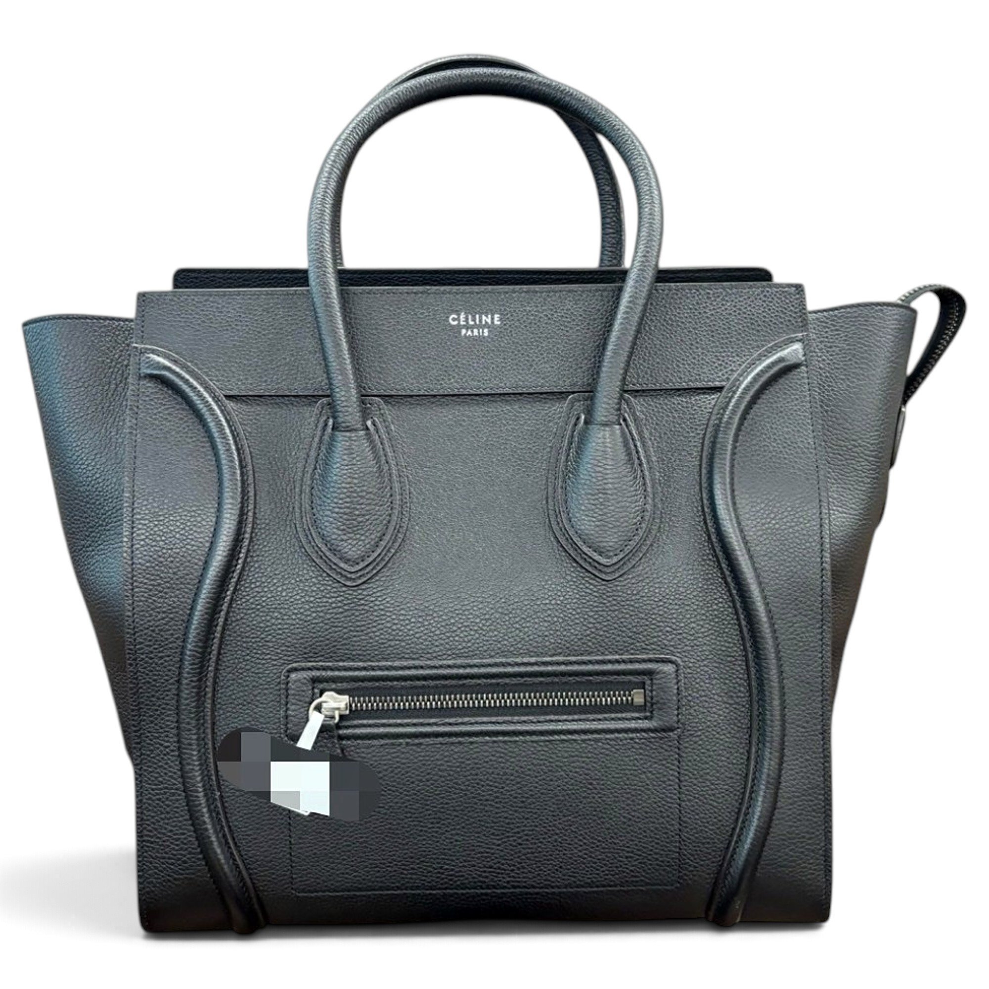 Luggage leather tote