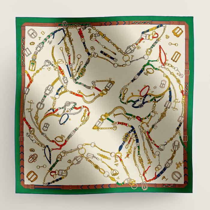 Chevaux Dechaines Shawl 140
