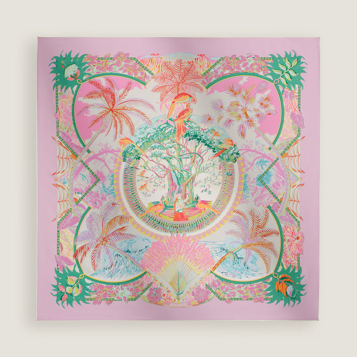Aloha Double Face Scarf 90