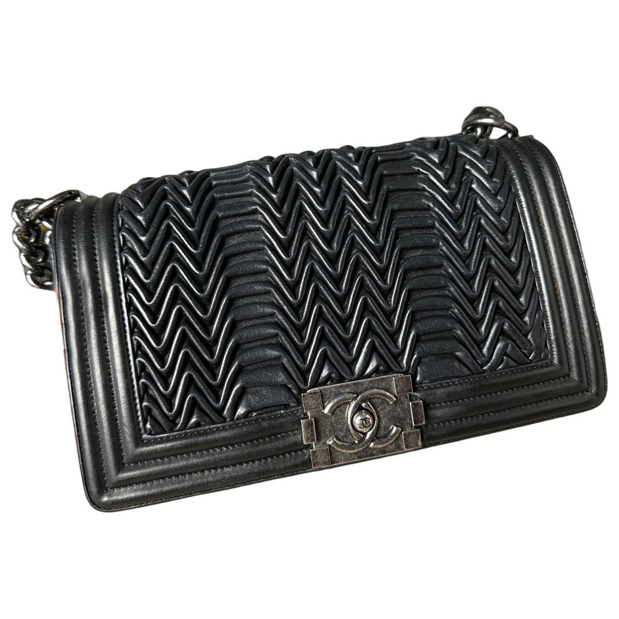 Boy leather crossbody bag