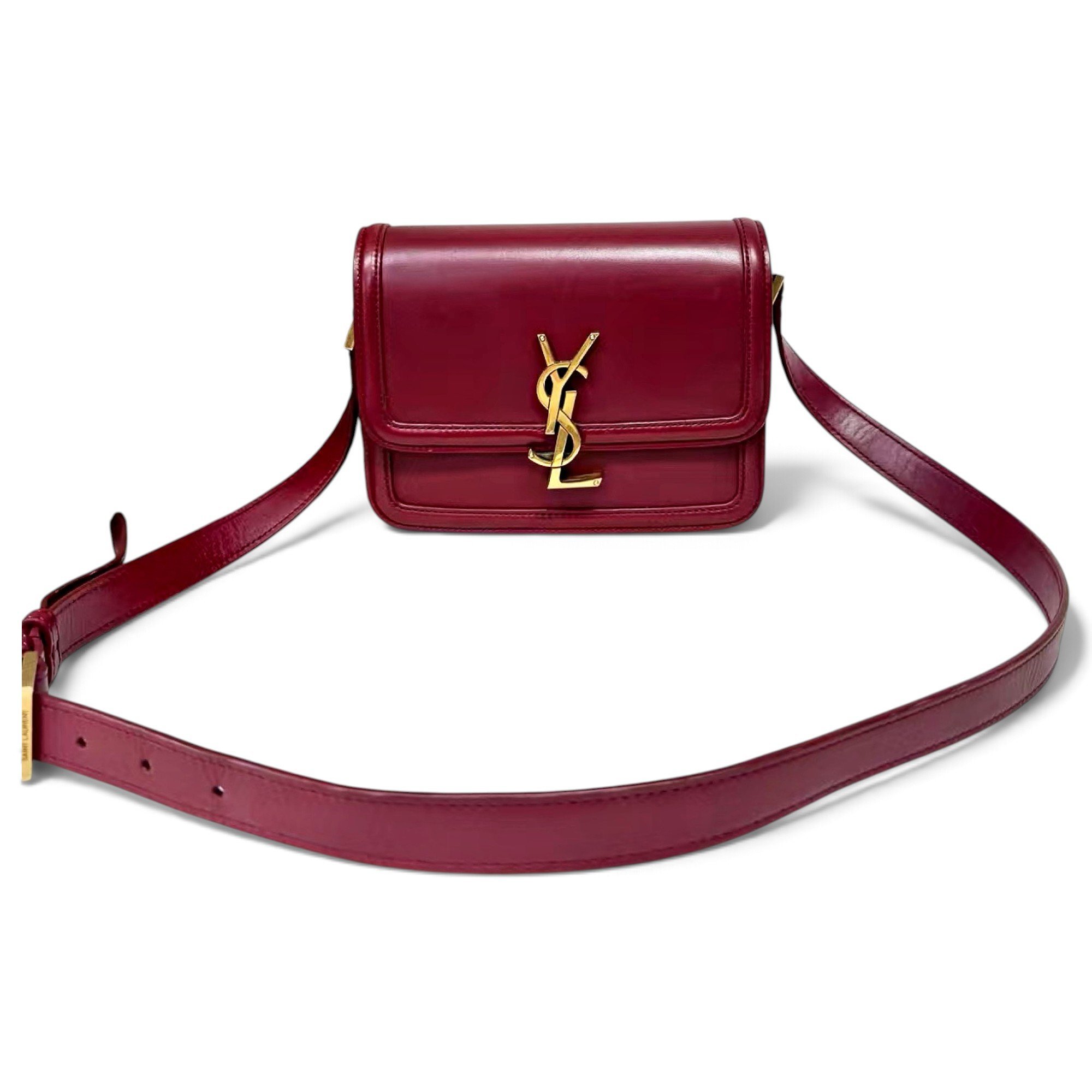 Solférino leather crossbody bag