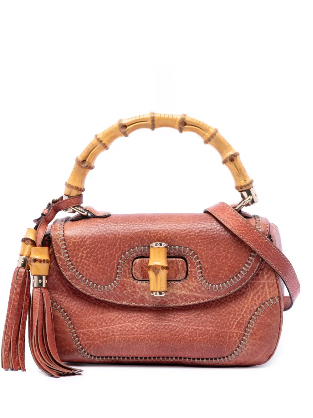 2016-2026 Medium Leather New Bamboo satchel