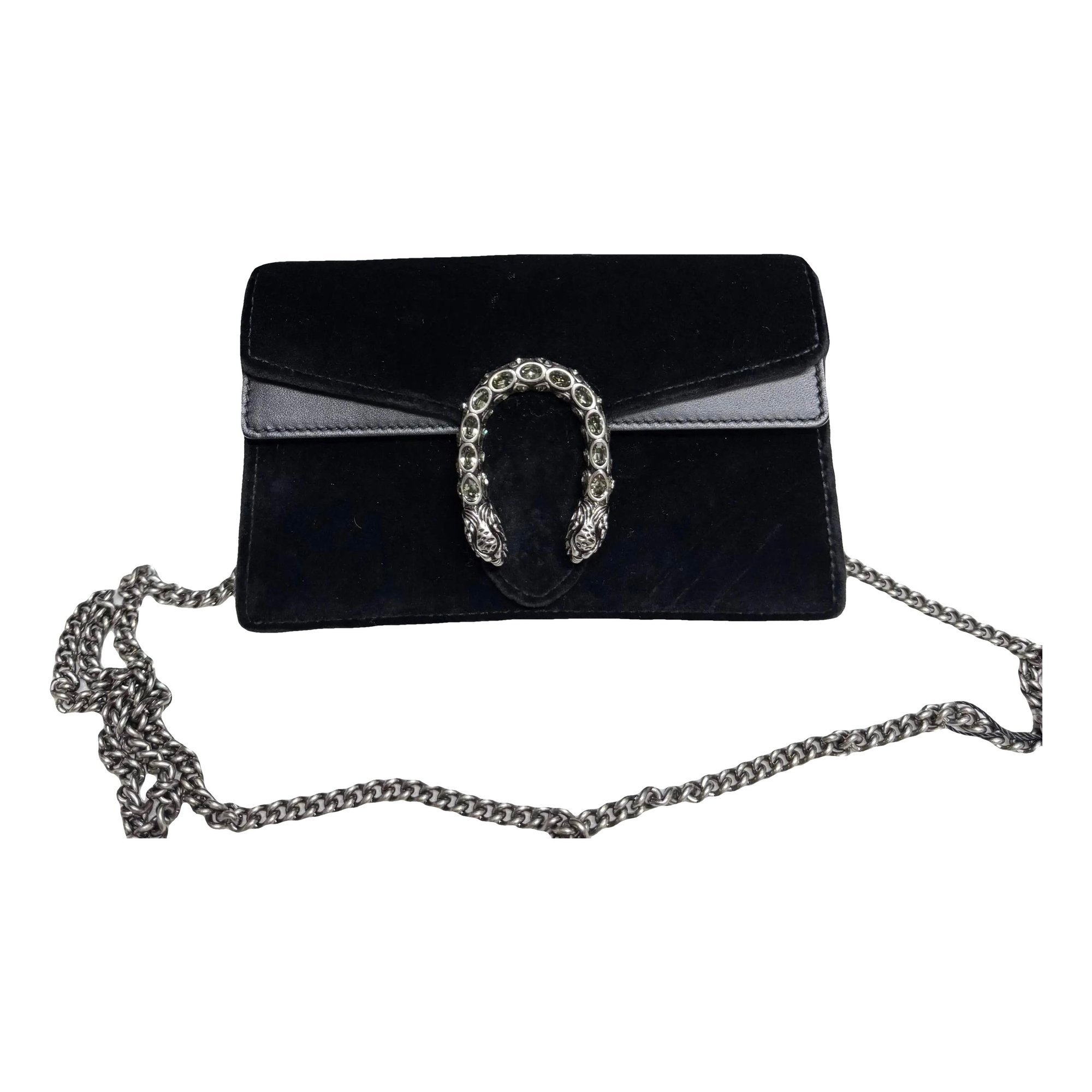 Dionysus Super Mini velvet handbag