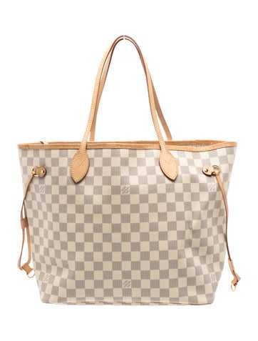 Damier Azur Neverfull w/Pouch MM