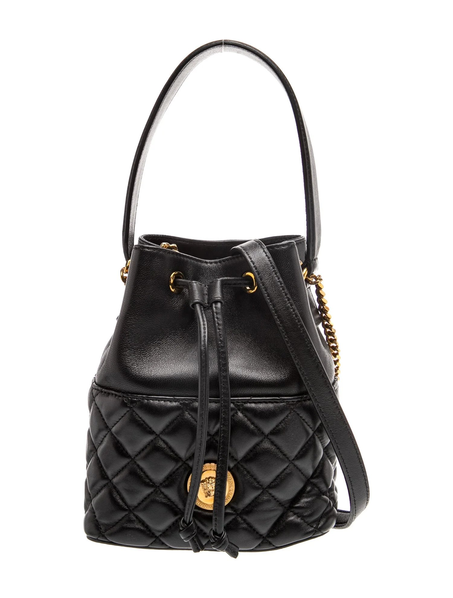 Leather Bucket Bag