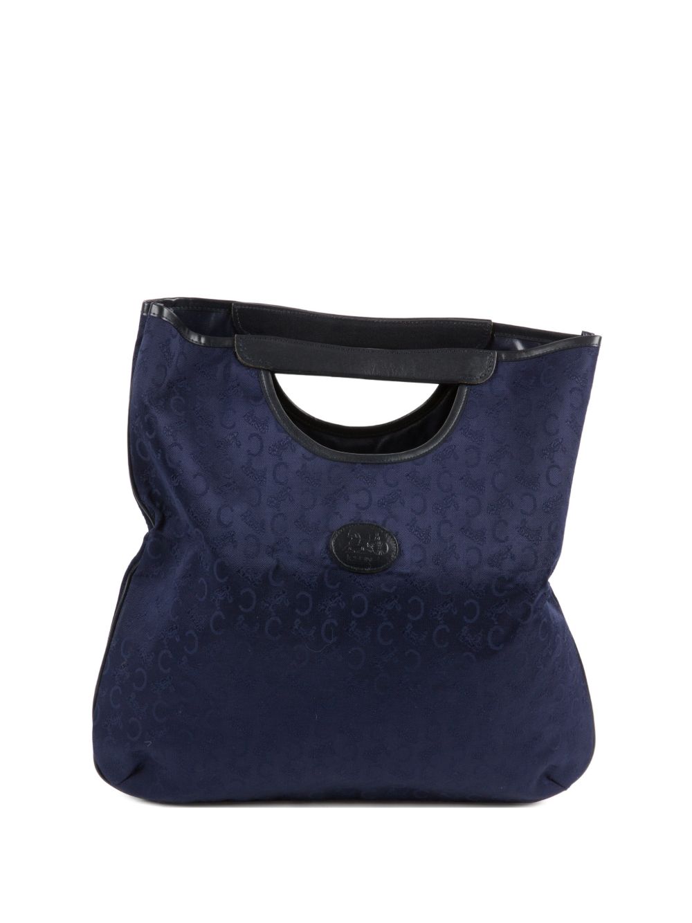 Celine 1980s caleche canvas tote bag