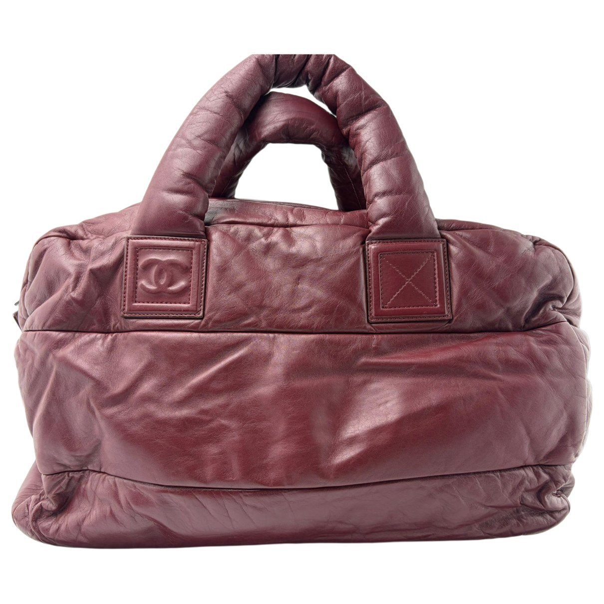 Leather tote