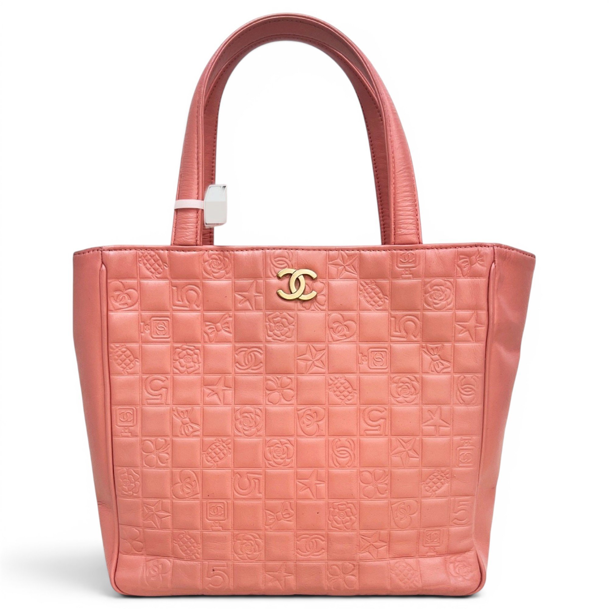Leather tote