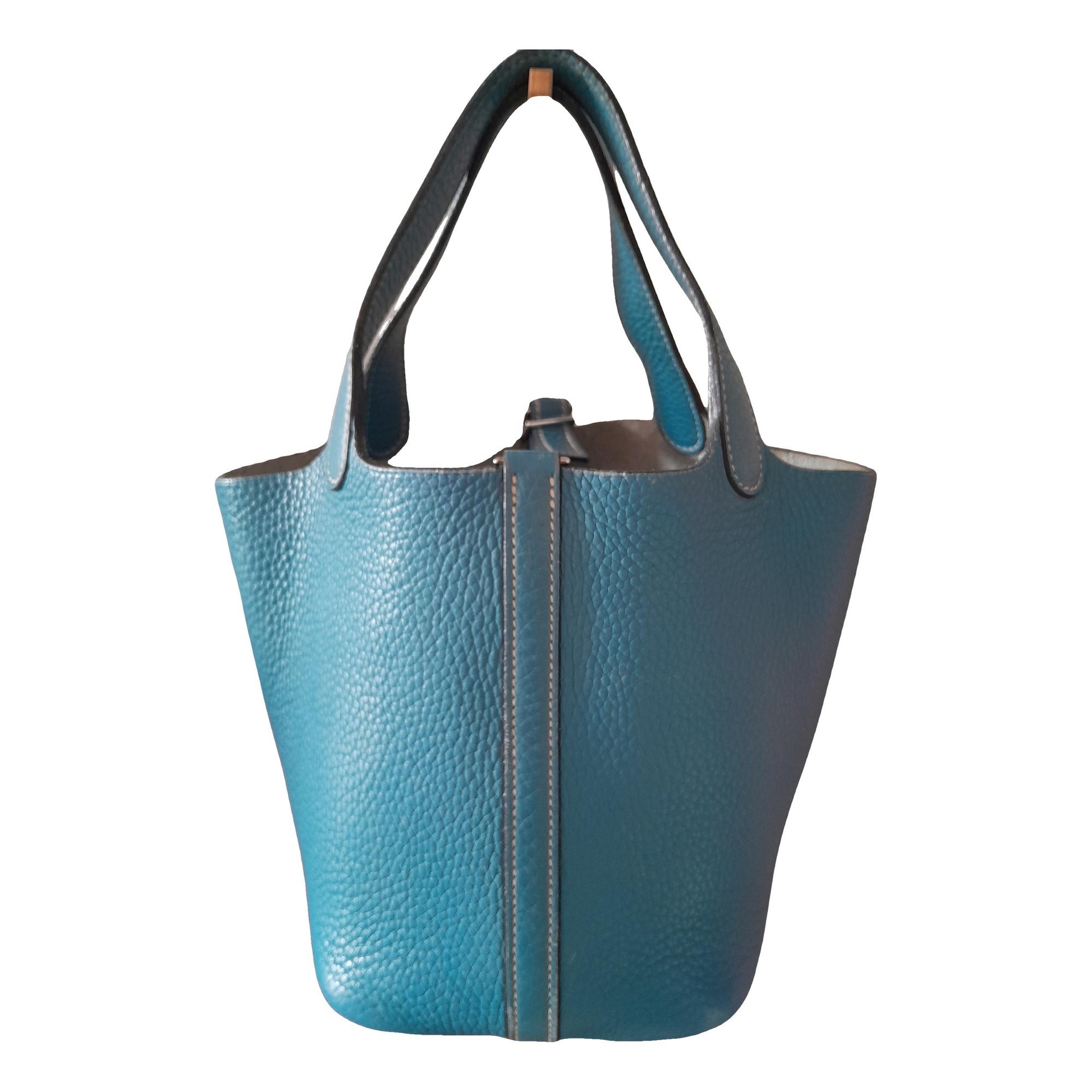 Picotin leather handbag
