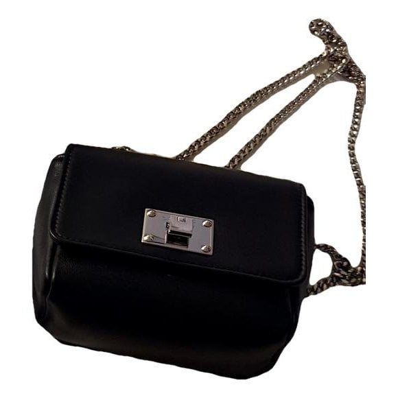 Jimmy Choo Lockett leather clutch bag