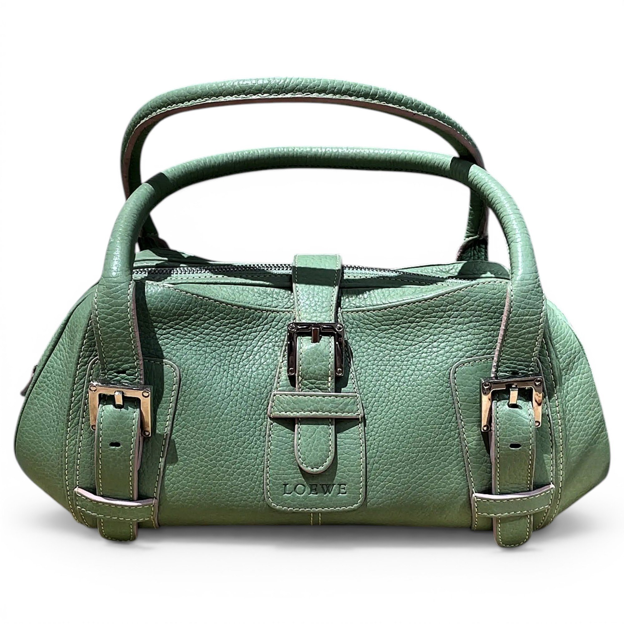 Leather handbag