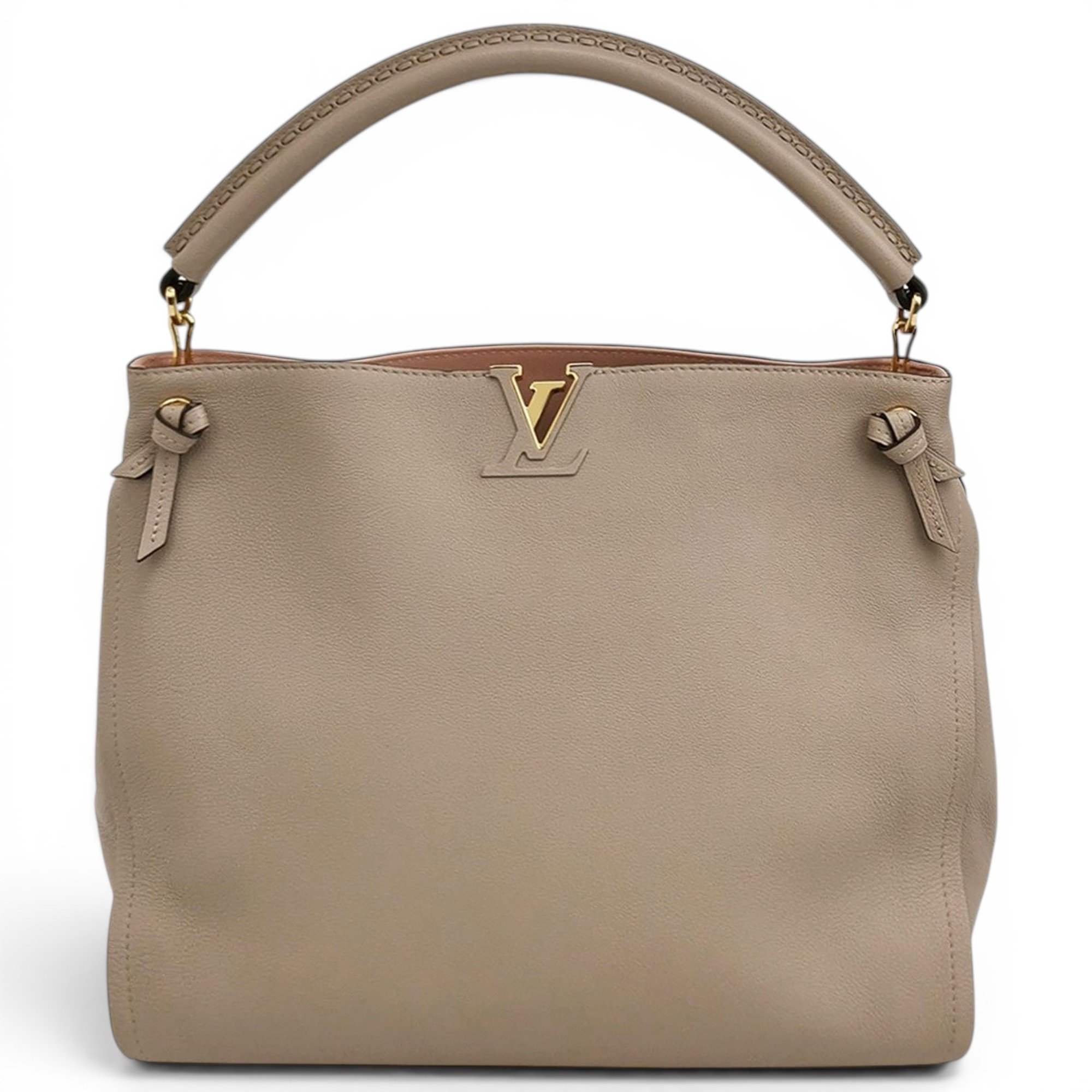 Capucines leather handbag