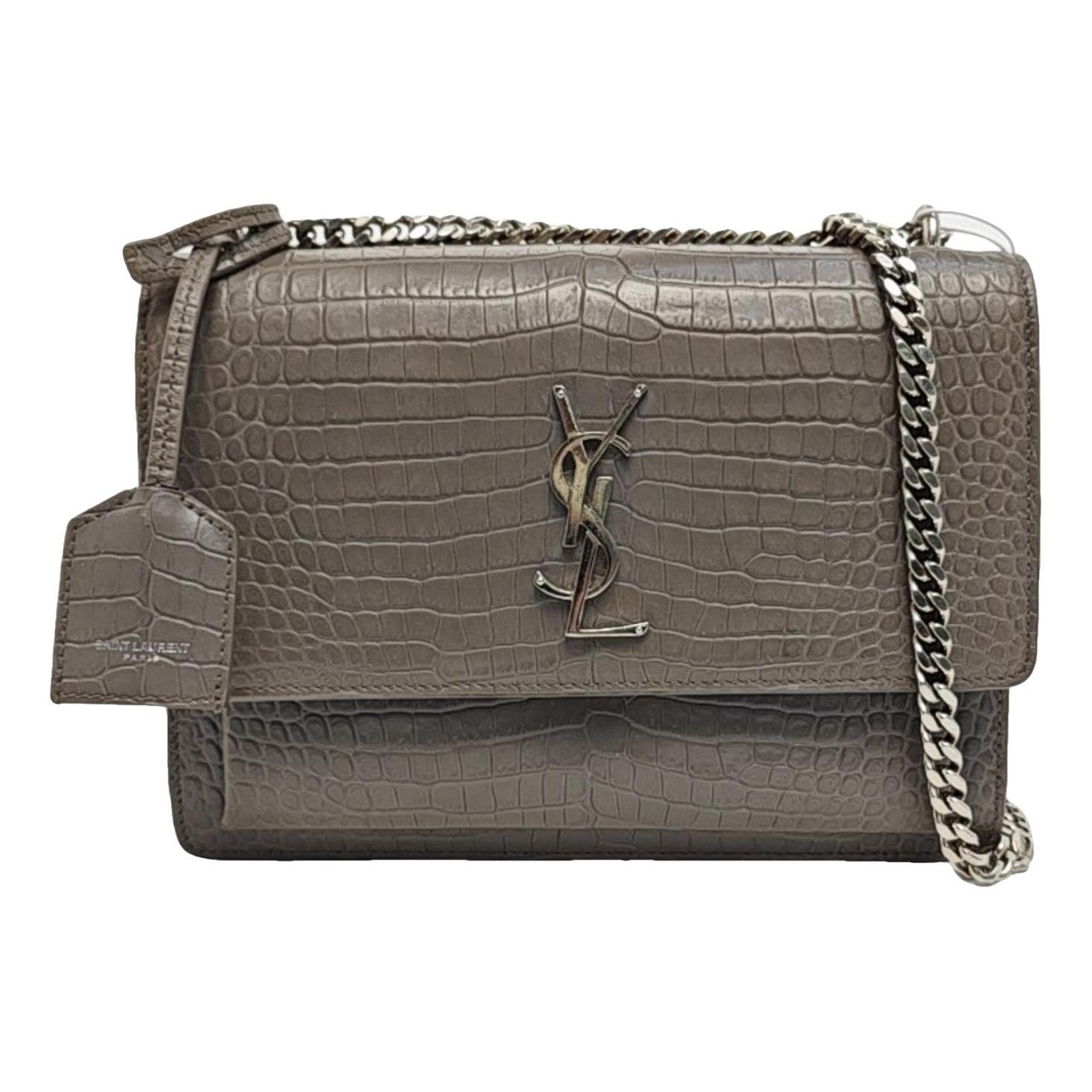 Sunset leather handbag