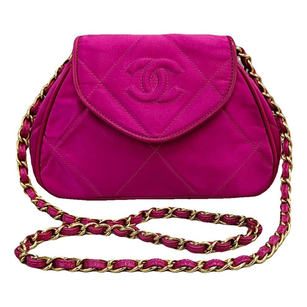 Silk crossbody bag